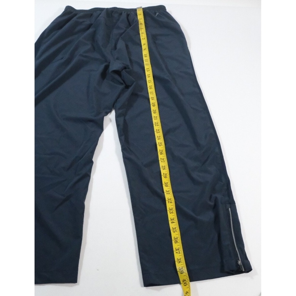 Nike Pants Womens XL Blue Dri-FIT Training Wide Leg Athletic Zipper Pockets - Picture 4 of 7